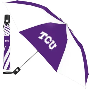 TCU Horned Frogs NCAA Wincraft 42" Auto Folding Umbrella