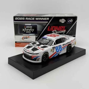 Connor Zilisch 2025 Lionel #88 WeatherTech Indy Raced Win DUAL AUTOGRAPHED 1/24