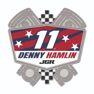 Denny Hamlin 2026 Wincraft #11 National Debt Relief/JGR Checkered Piston Pin