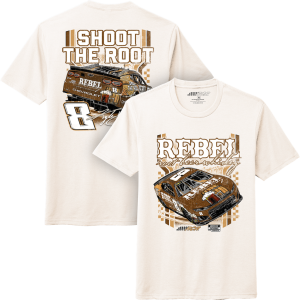 Kyle Busch 2026 Classic Ink #8 Rebel Root Beer Whiskey Natural Tee