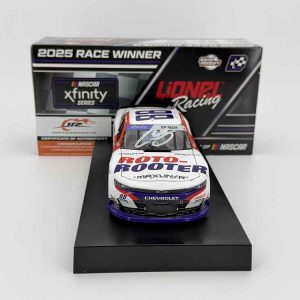 Connor Zilisch 2025 Lionel #88 Roto-Rooter Sonoma Raced Win AUTOGRAPHED 1/24