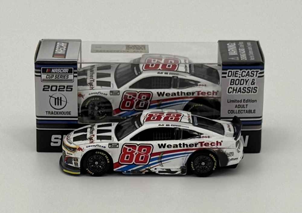 Shane Van Gisbergen 2025 Lionel #88 WeatherTech Watkins Glen Raced Win 1/64 - Image 2
