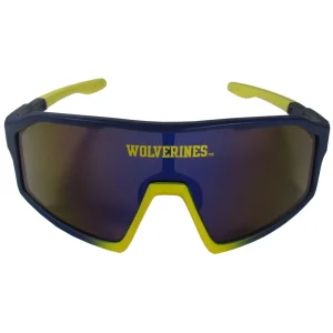 Michigan Wolverines NCAA Navigator Shield Sunglasses