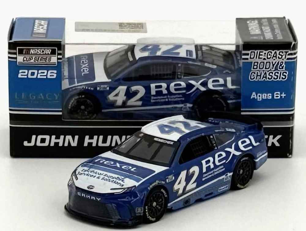John Hunter Nemechek 2026 Lionel #42 Rexel NEXT GEN Toyota Camry 1/64