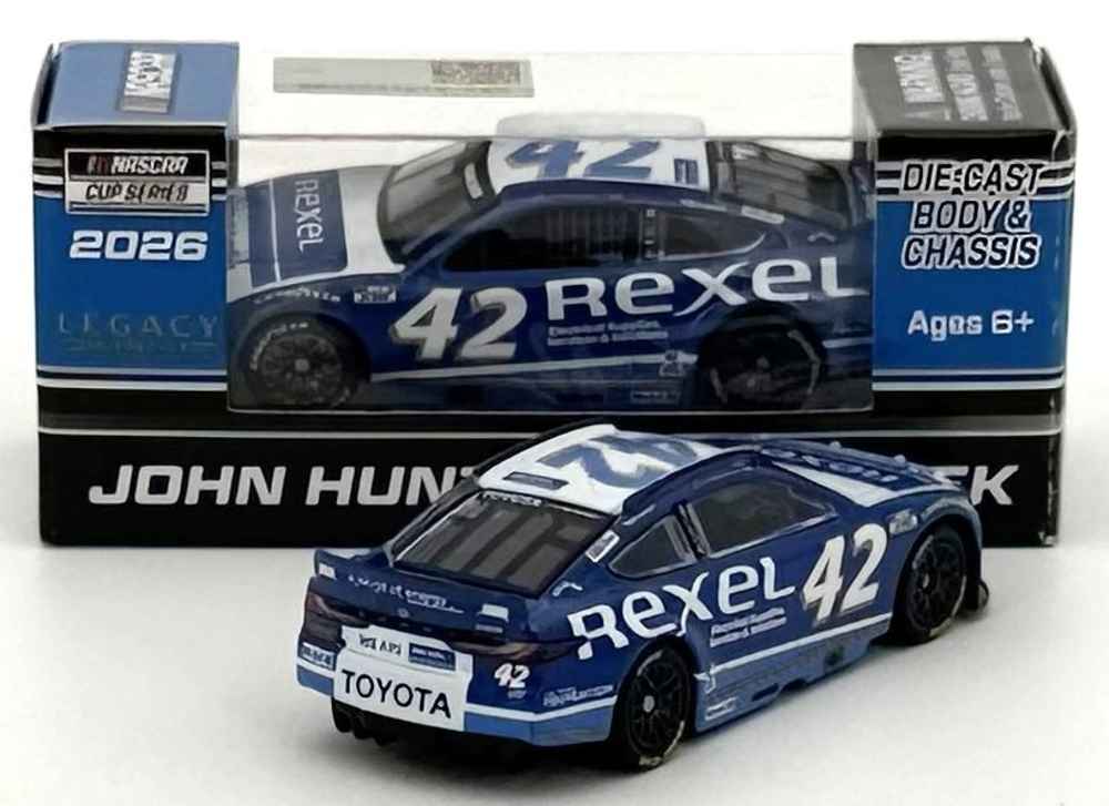 John Hunter Nemechek 2026 Lionel #42 Rexel NEXT GEN Toyota Camry 1/64 - Image 3