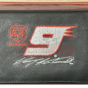 Kasey Kahne Rico Industries #9 Black Leather Emroidered Checkbook Cover