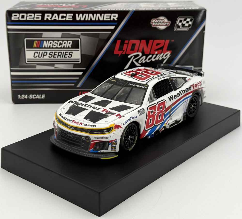 Shane Van Gisbergen 2025 Lionel #88 WeatherTech Watkins Glen Raced Win 1/24