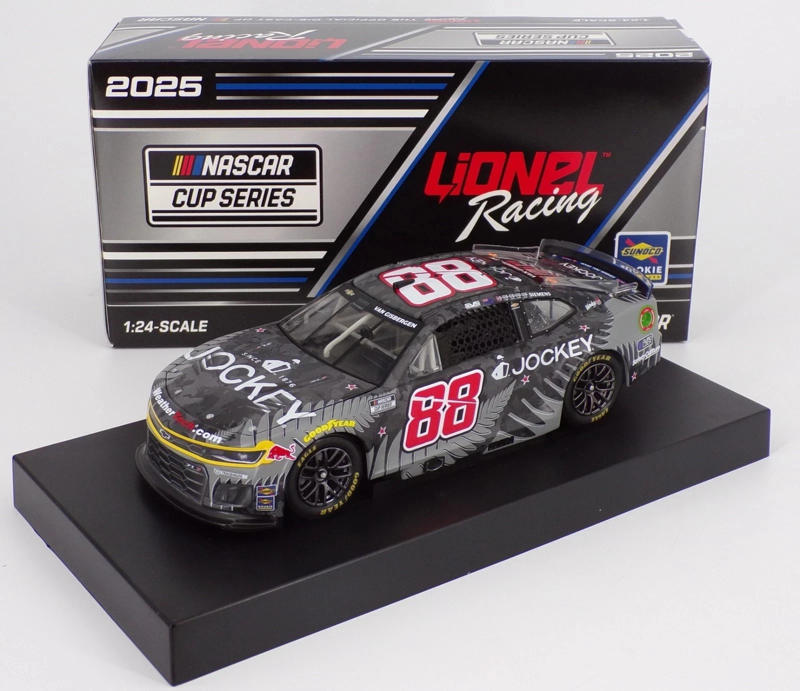 Shane Van Gisbergen 2025 Lionel #88 Jockey New Zealand Chevy Camaro 1/24