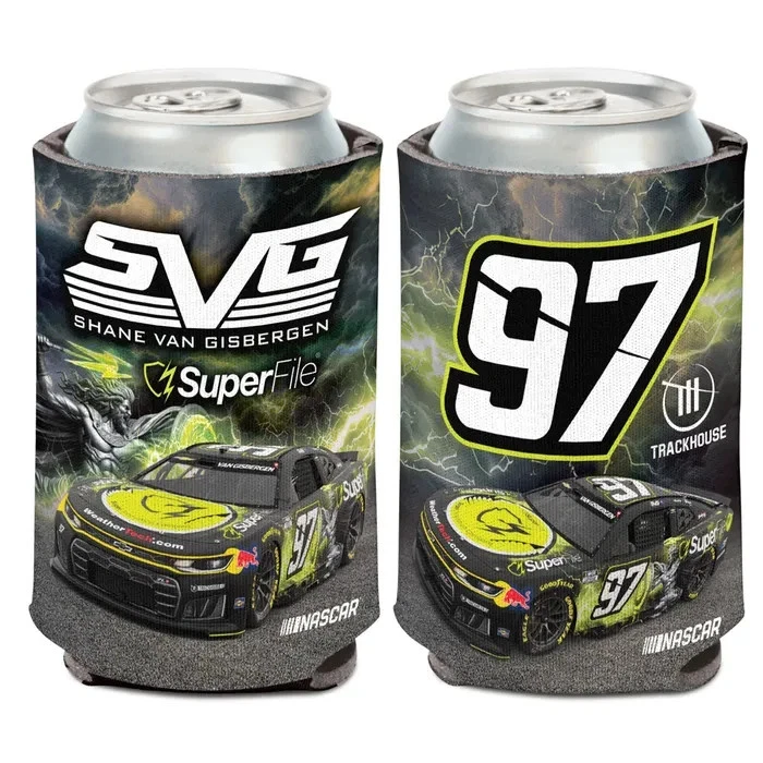 Shane Van Gisbergen 2026 Wincraft #97 Superfie/Trackhouse 12oz Can Coolie