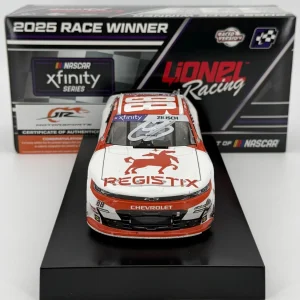 Connor Zilisch 2025 Lionel #88 Registix AUTOGRAPHED Watkins Glen Win Camaro 1/24 diecast car in product box
