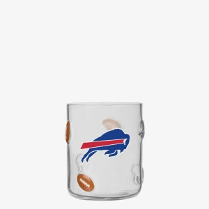 Buffalo Bills FOCO Team Logo 17 oz Molded Glass Cup