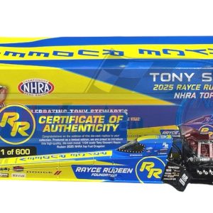 Tony Stewart Autoworld 2025 NHRA Rayce Rundeen Foundation Top Fuel Dragster 1/24