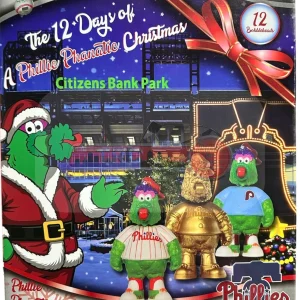 Philadelphia Phillies Phanatic FOCO MLB Bobblehead Advent Calendar 2026