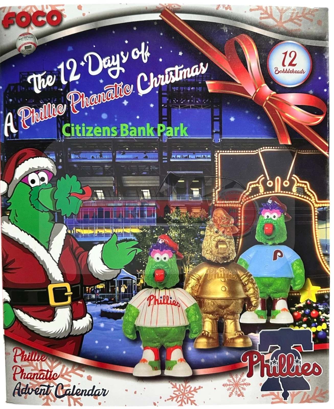 Philadelphia Phillies Phanatic FOCO MLB Bobblehead Advent Calendar 2026