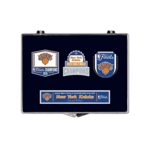 New York Knicks Wincraft 2026 NBA World Champions Collector 3pc Pin Set