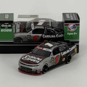 Connor Zilisch 2026 Lionel Racing #1 Carolina Carports Xfinity Chevy Camaro 1/64