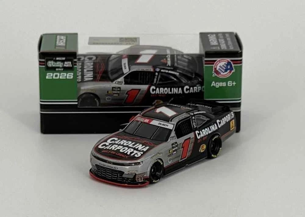 Connor Zilisch 2026 Lionel Racing #1 Carolina Carports Xfinity Chevy Camaro 1/64 - Image 2