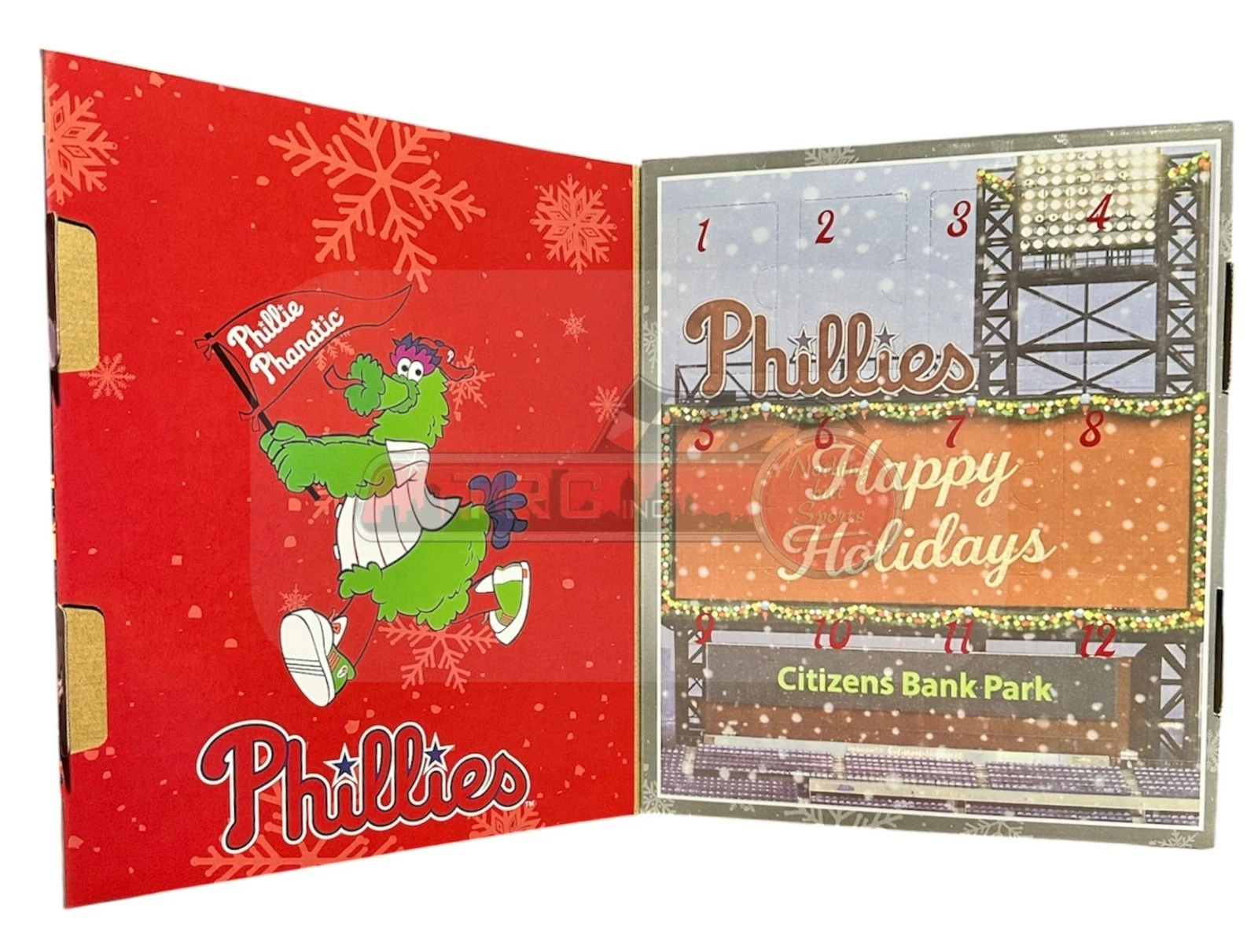 Philadelphia Phillies Phanatic FOCO MLB Bobblehead Advent Calendar 2026 - Image 2