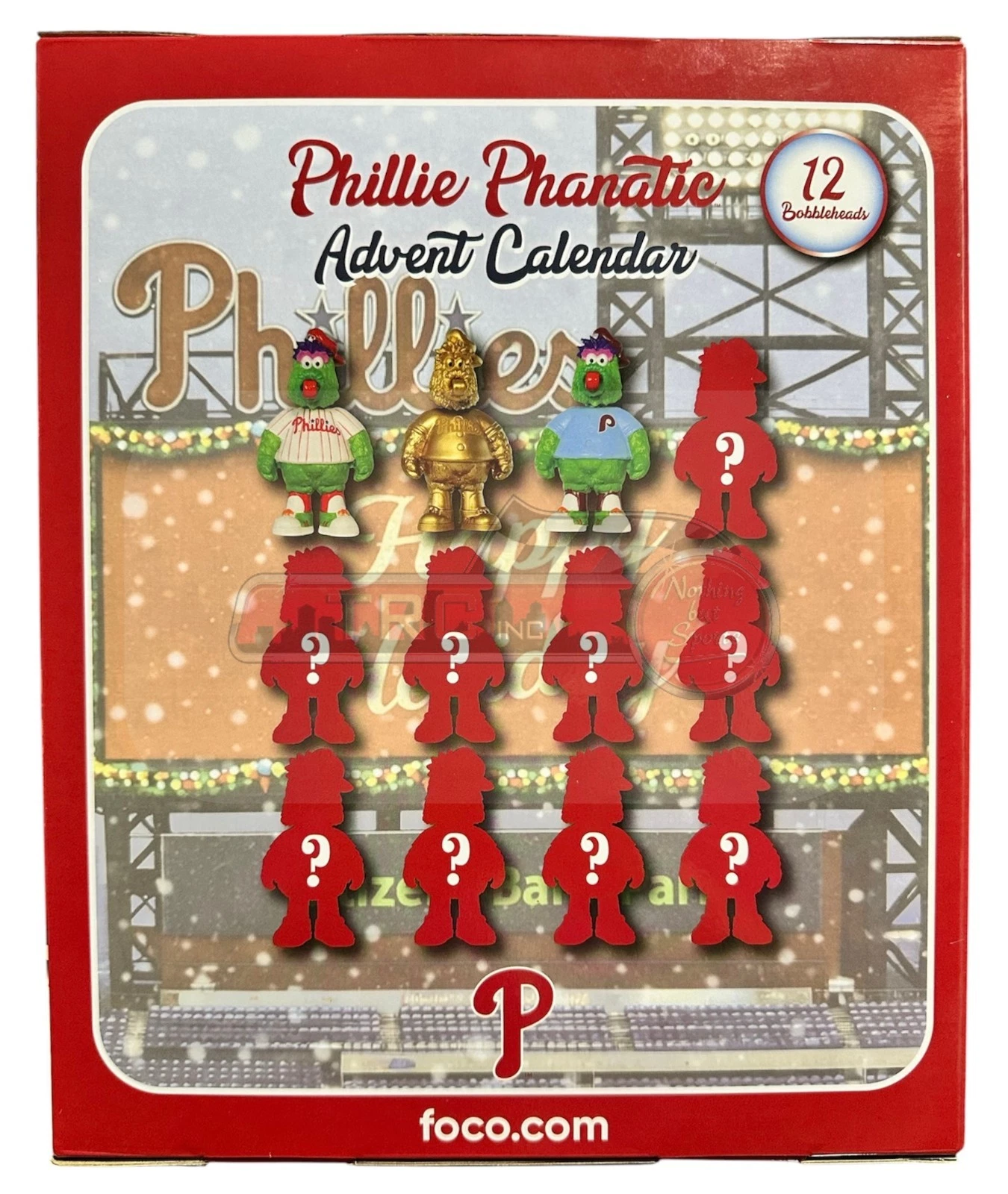 Philadelphia Phillies Phanatic FOCO MLB Bobblehead Advent Calendar 2026 - Image 3