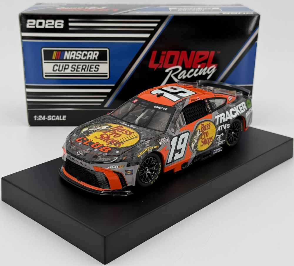 Chase Briscoe 2026 Lionel #19 Bass Pro Shops NEXT GEN Toyota Camry 1/24