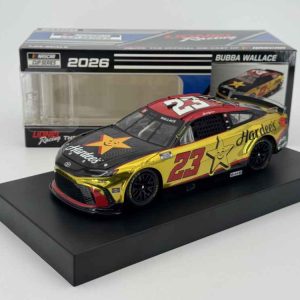 Bubba Wallace 2026 Lionel Racing #23 Hardee's COLOR CHROME Toyota Camry 1/24