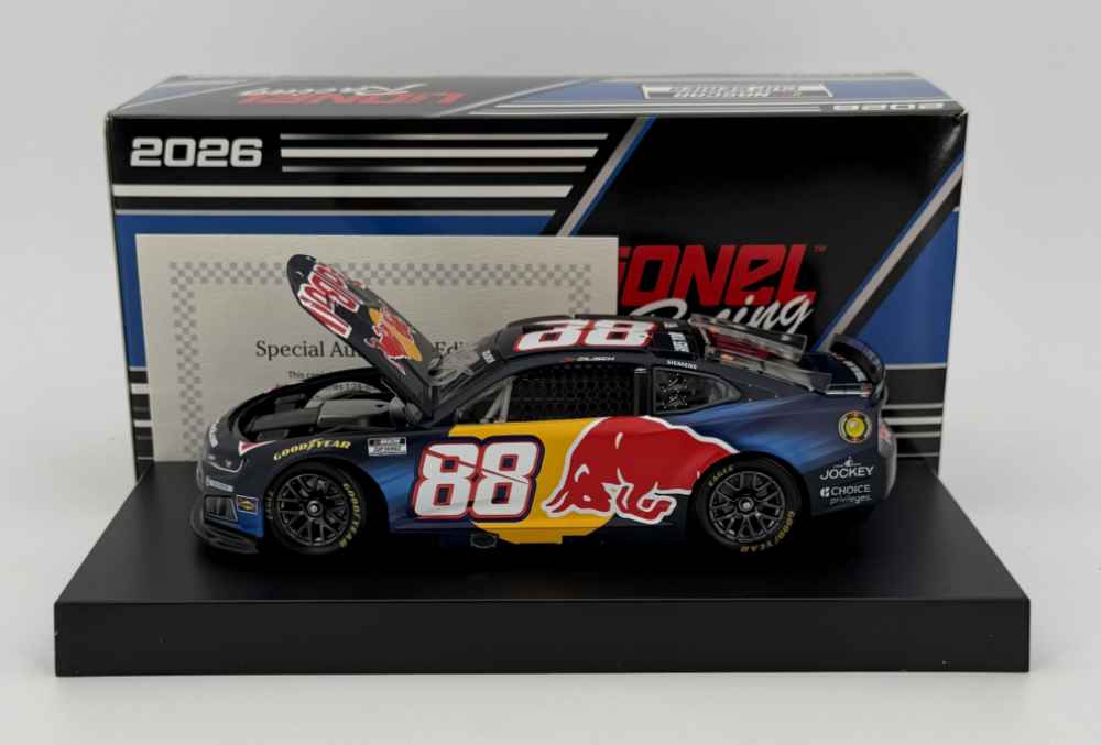 Connor Zilisch 2026 Lionel Racing #88 Red Bull AUTOGRAPHED Chevy Camaro 1/24 - Image 3