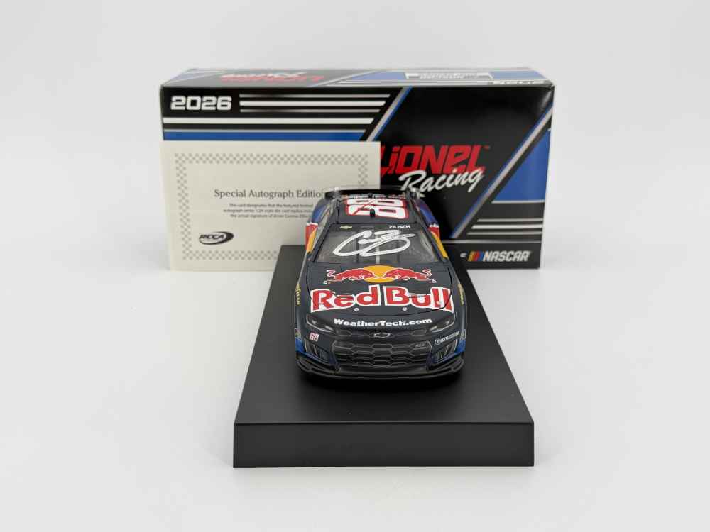 Connor Zilisch 2026 Lionel Racing #88 Red Bull AUTOGRAPHED Chevy Camaro 1/24