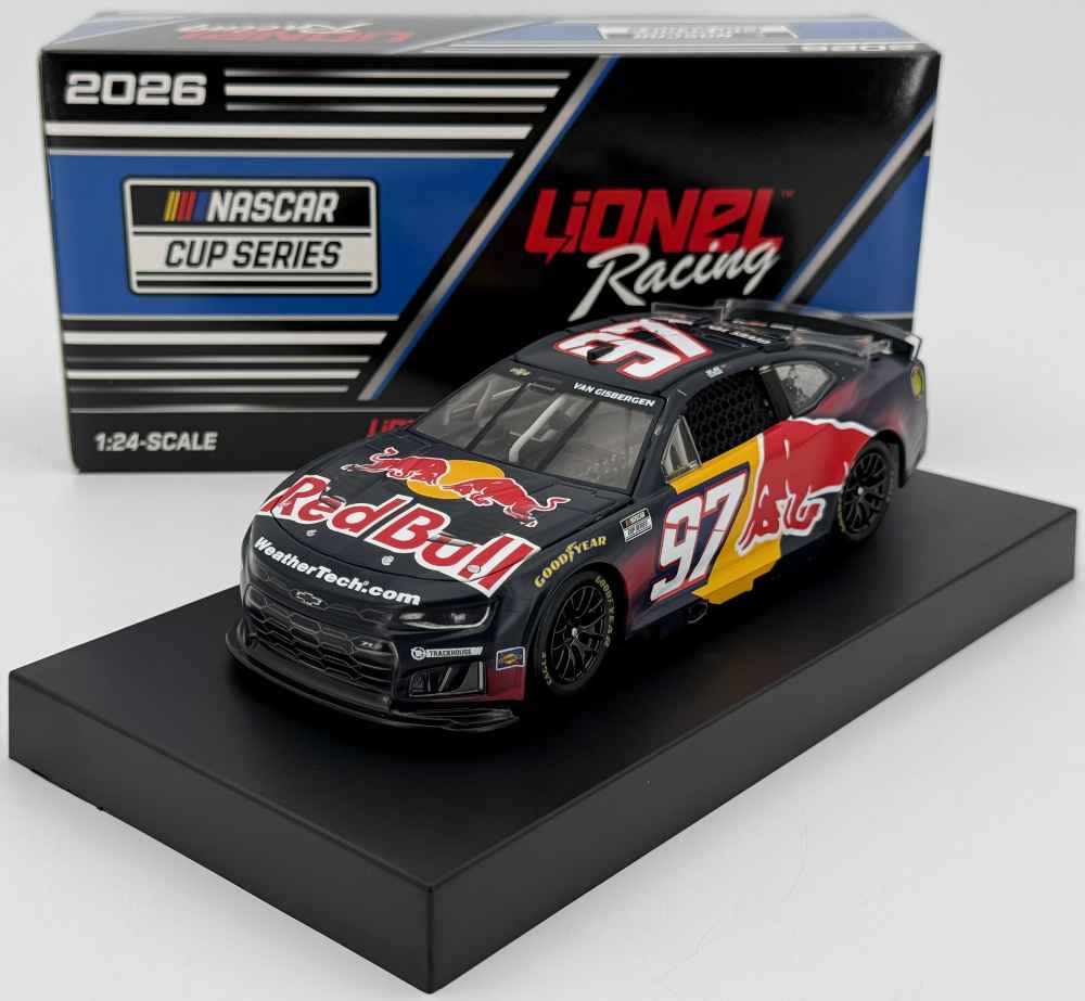 Shane Van Gisbergen 2026 Lionel Racing #97 Red Bull Chevy Camaro 1/24