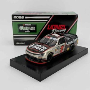 Connor Zilisch 2026 Lionel #1 Carolina Carports COLOR CHROME Chevy Camaro 1/24