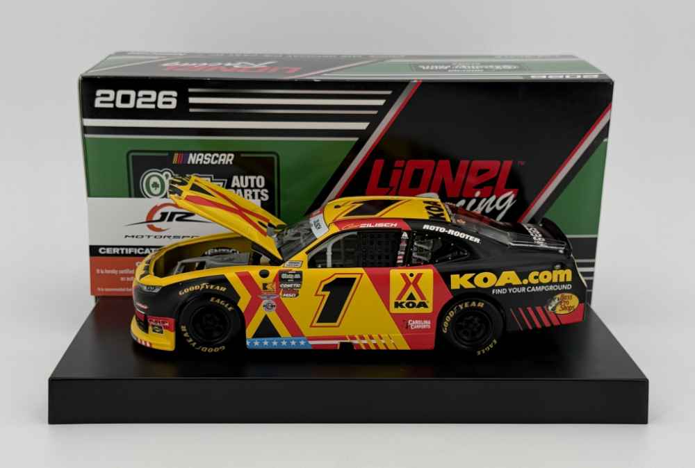 Connor Zilisch 2026 Lionel Racing #1 KOA AUTOGRAPHED Xfinity Series Camaro 1/24 - Image 3