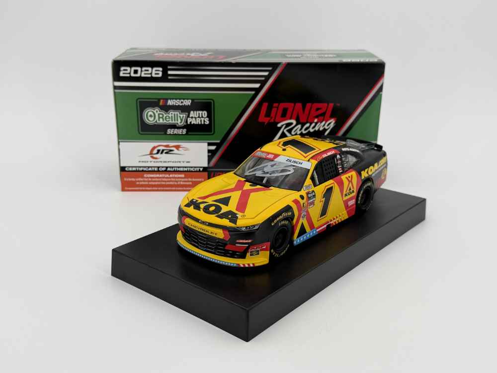Connor Zilisch 2026 Lionel Racing #1 KOA AUTOGRAPHED Xfinity Series Camaro 1/24 - Image 2