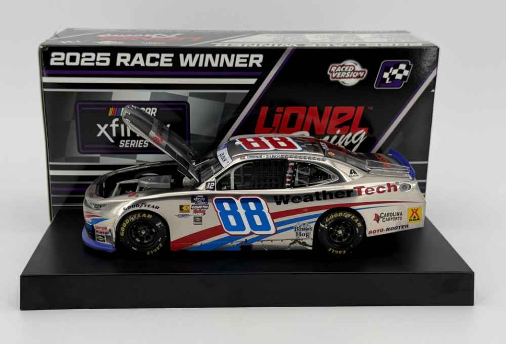 Connor Zilisch 2025 Lionel #88 WeatherTech COLOR CHROME Charlotte Roval Win 1/24 - Image 2