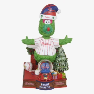 Phillies Phanatic MLB FOCO Philadelphia Phillies Snow Globe Bobblehead