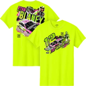 Ryan Blaney 2026 Penske Team Collection #12 Body Armor Flash IV Atlanta Win Tee