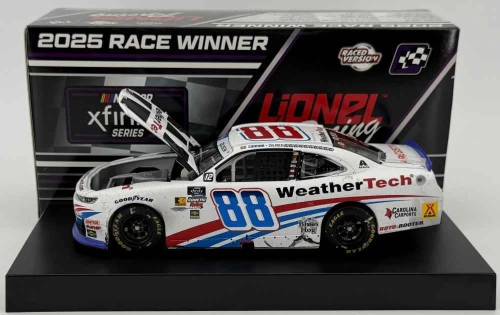 Connor Zilisch 2025 Lionel #88 WeatherTech Charlotte Roval Raced Win Camaro 1/24 - Image 2