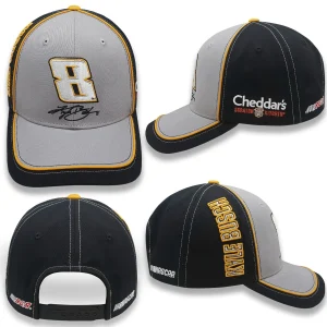Kyle Busch 2023 Checkered Flag Sports #8 Cheddar's Kitchen Accelerator Hat