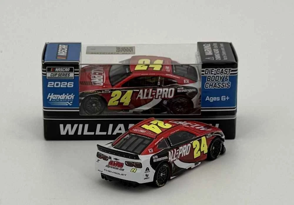 William Byron 2026 Lionel Racing #24 All-Pro Chevy Camaro 1/64 - Image 3