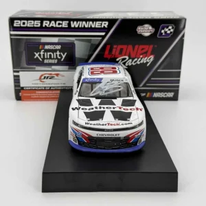 Connor Zilisch 2025 Lionel #88 WeatherTech AUTOGRAPHED Roval Raced Win 1/24