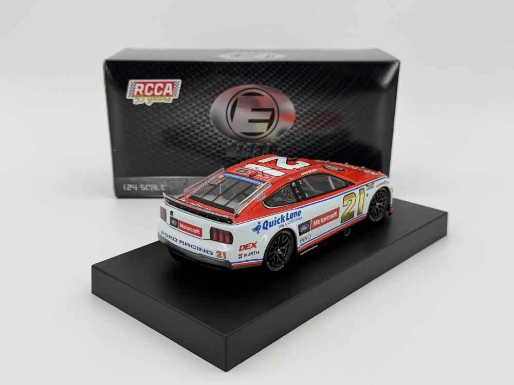 Josh Berry 2026 Lionel Racing #21 Motorcraft/Quicklane FOIL Mustang ELITE 1/24 - Image 3